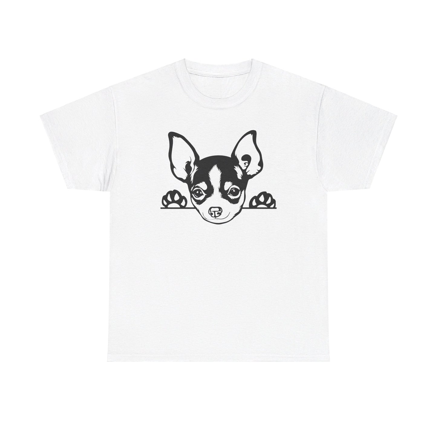 Peeking Chihuahua, Pure Cuteness - T-Shirt