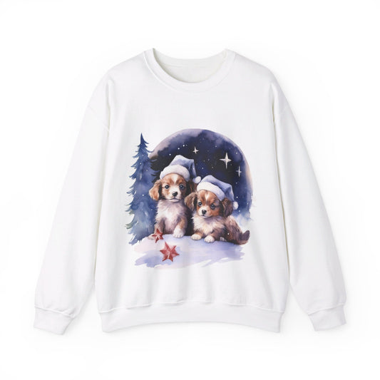 Snowy Christmas Dogs 1 - Sweatshirt