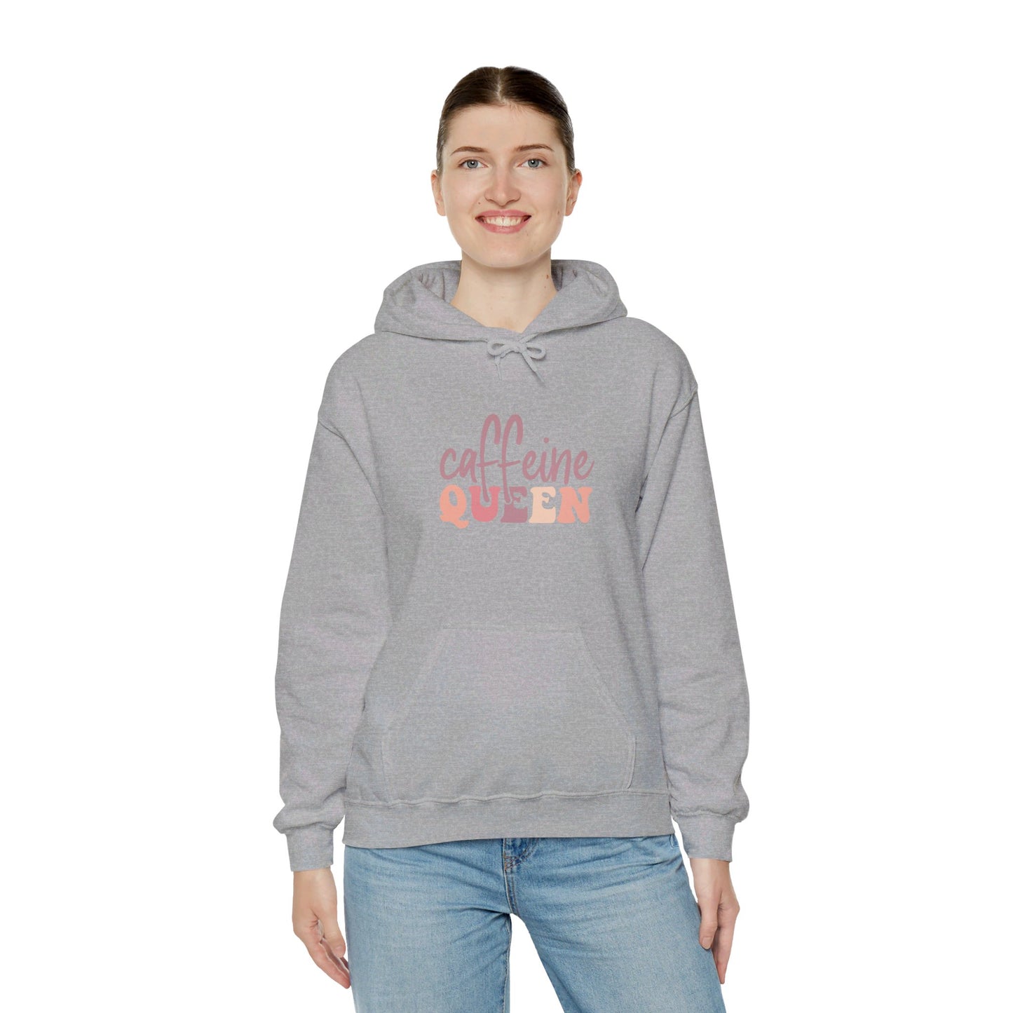 Caffeine Queen, Ruler of Mornings - Hooded Sweatshirt