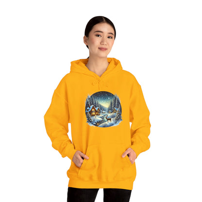 Reindeer Fueled Magic - Hooded Sweatshirt