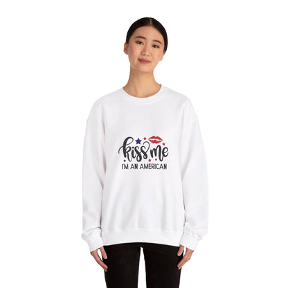 Kiss Me I'm An American - Sweatshirt