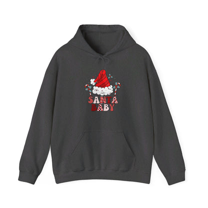 Santa Baby Christmas - Hooded Sweatshirt