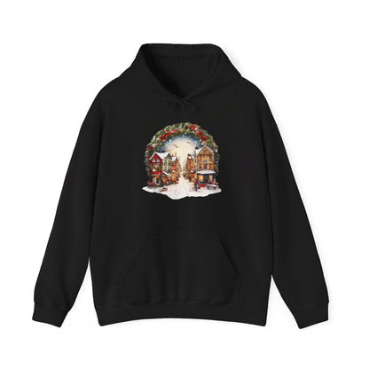 Magical Christmas Village Day - Hooded Sweatshirt