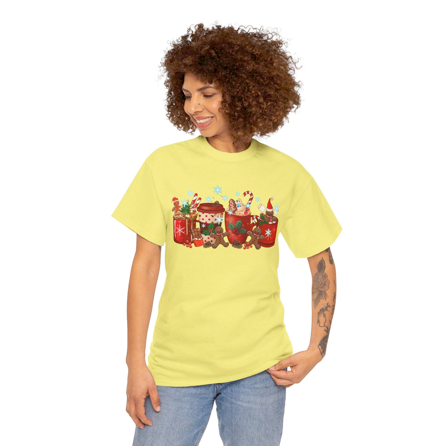 Christmas Cocoa & Gingerbread Delight - T-Shirt