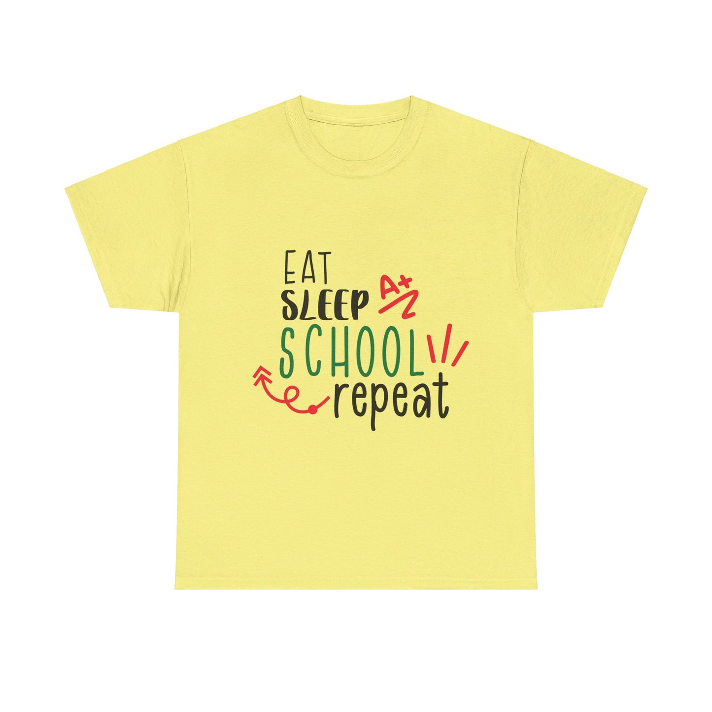 Eat Sleep School Repeat T-Shirt