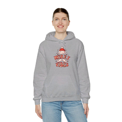 Merry Vibes - Hooded Sweatshirt