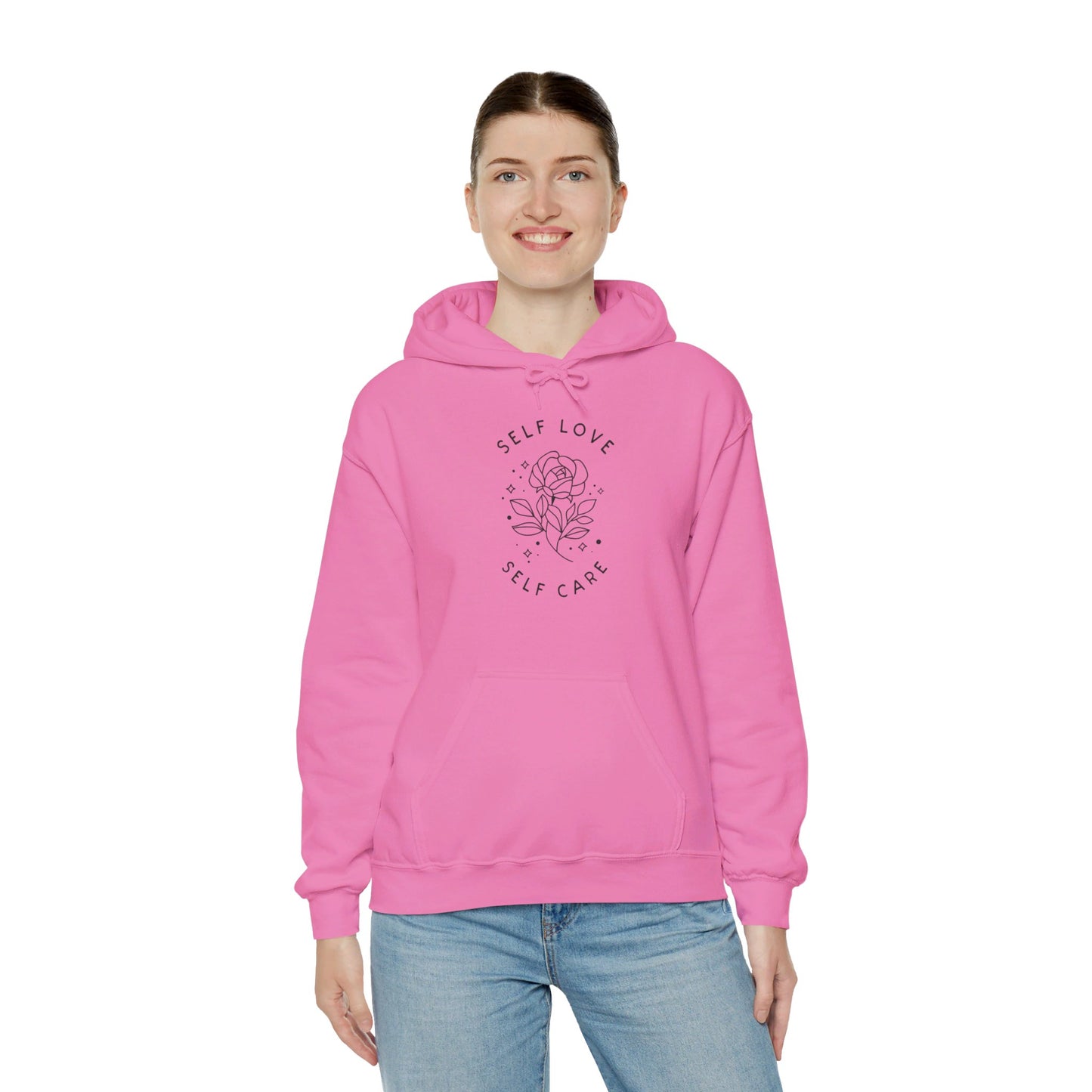 Self Love, Self Care - Hooded Sweatshirt