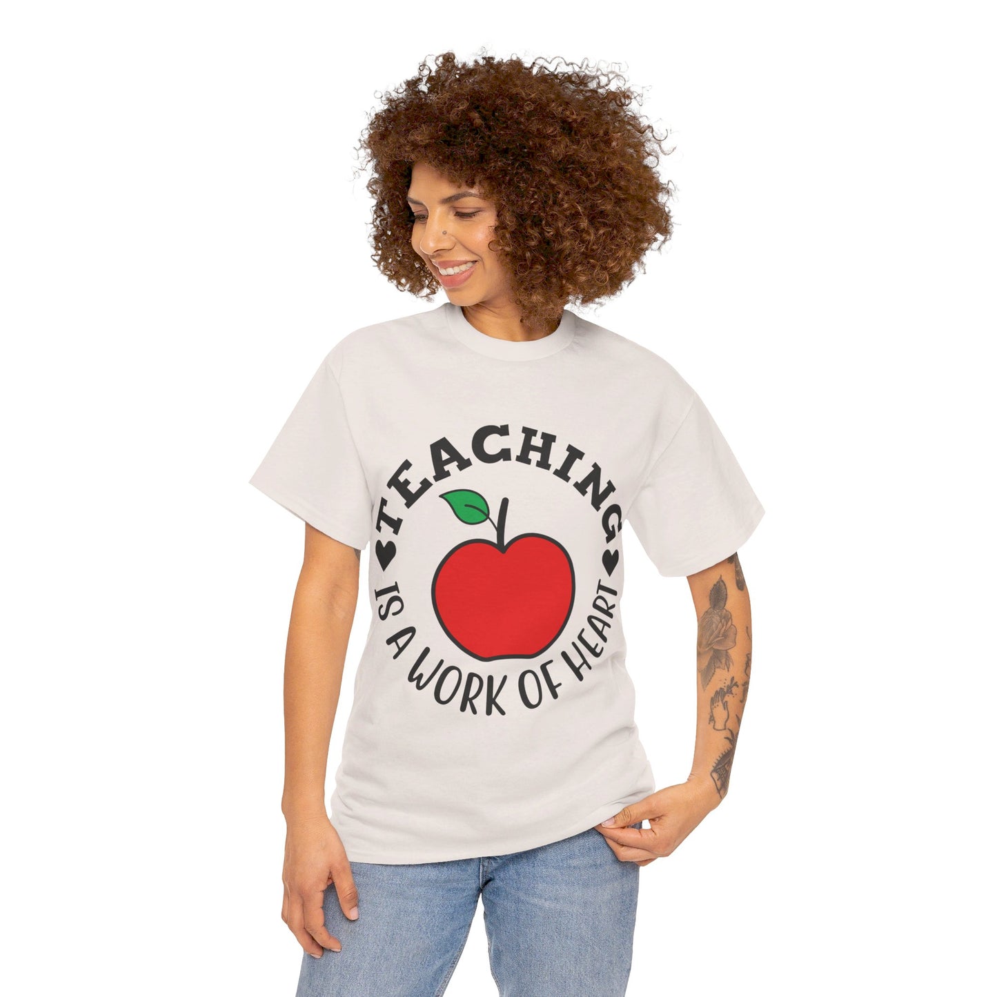 Teaching is a work of heart - T-Shirt