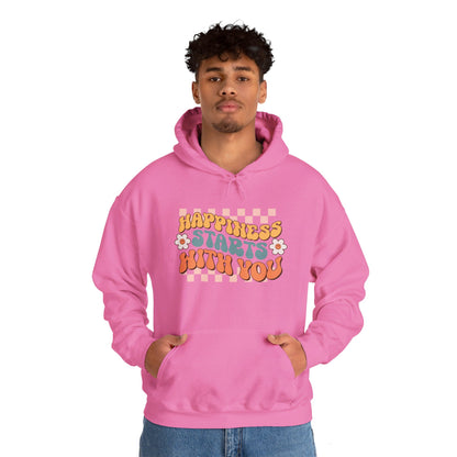 Happiness Starts With You - Hooded Sweatshirt