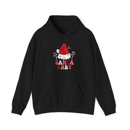 Santa Baby Christmas - Hooded Sweatshirt