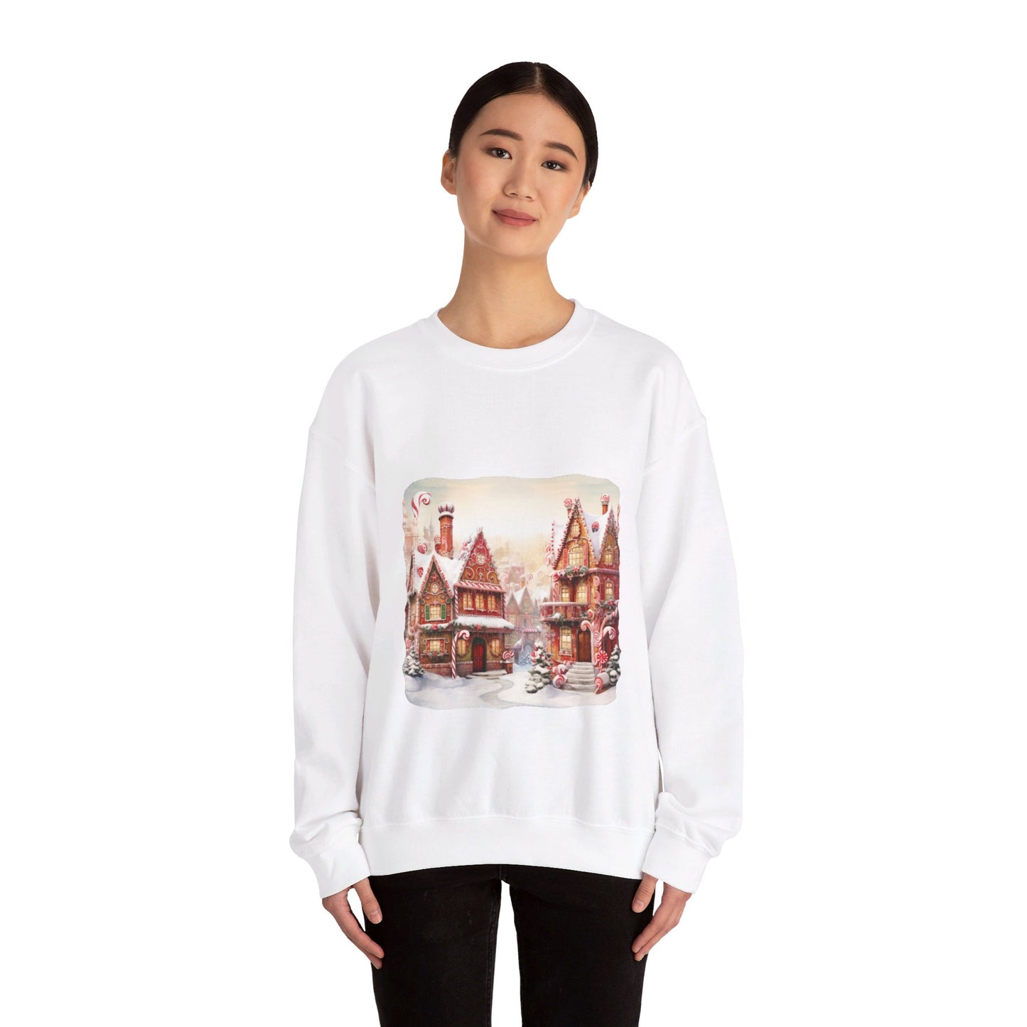 Snowy Christmas Village 11 - Sweatshirt