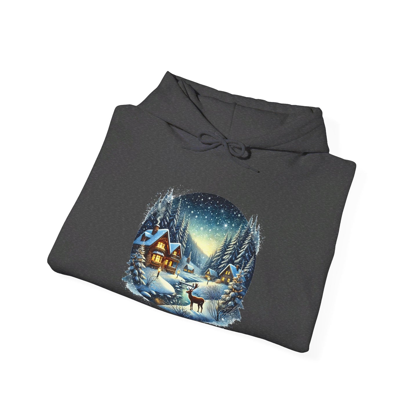 Reindeer Fueled Magic - Hooded Sweatshirt