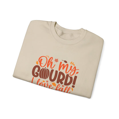 Oh My Gourd I Love Fall - Crewneck Sweatshirt