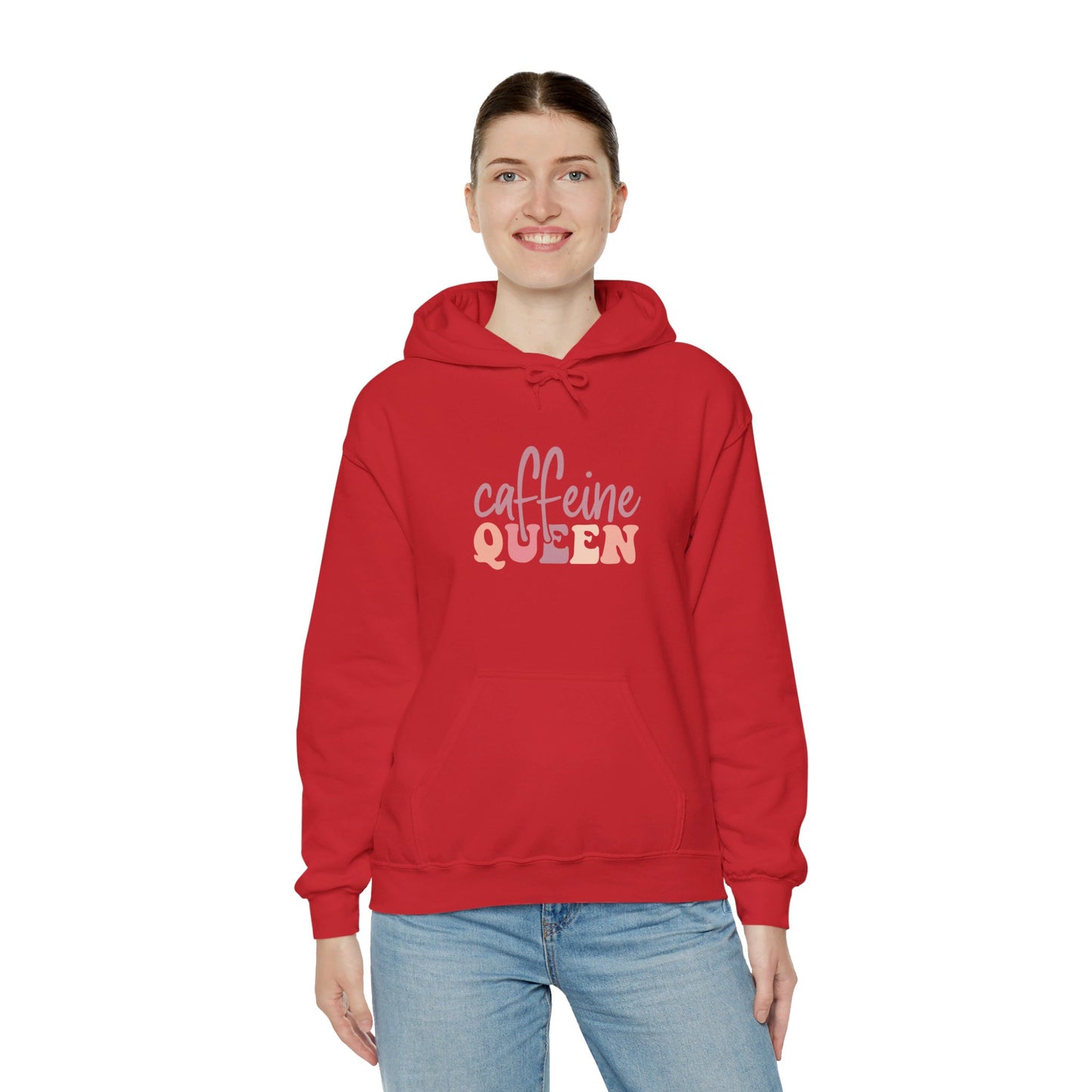 Caffeine Queen, Ruler of Mornings - Hooded Sweatshirt