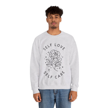 Self Love, Self Care' sweatshirt - Sweatshirt