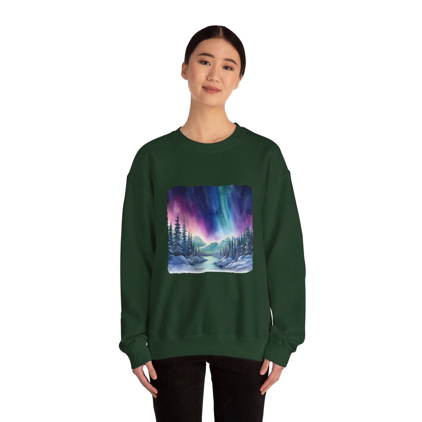 Northern Lights - Crewneck Sweatshirt