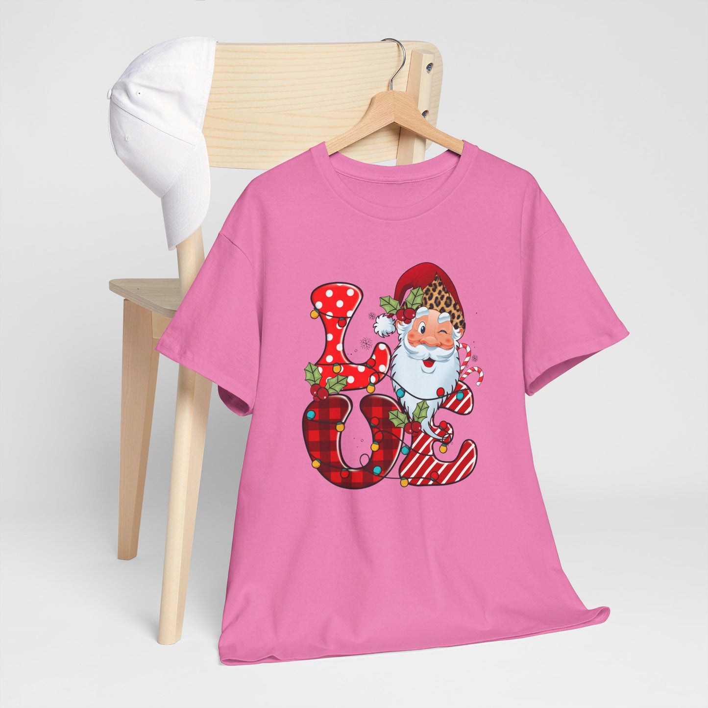 Festive Santa LOVE - T-Shirt