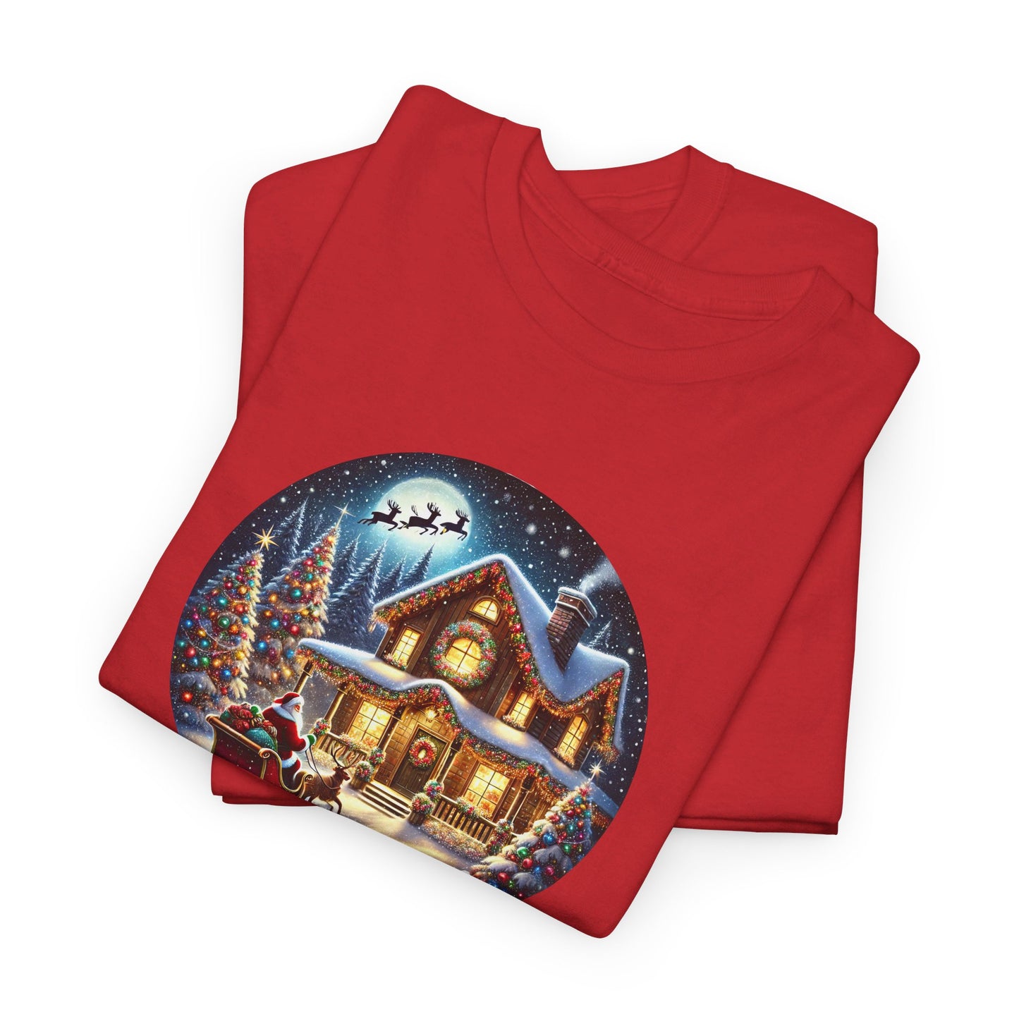 Santa's Joyful Ride - T-Shirt