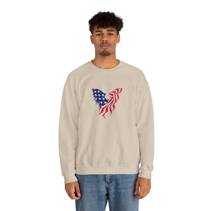 4th Of July Eagle - Crewneck Sweatshirt