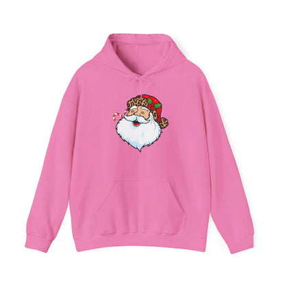 Festive Santa Claus - Hooded Sweatshirt