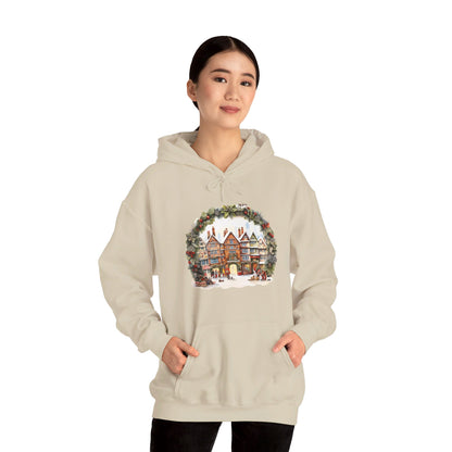 Daytime Village Magic- Hooded Sweatshirt