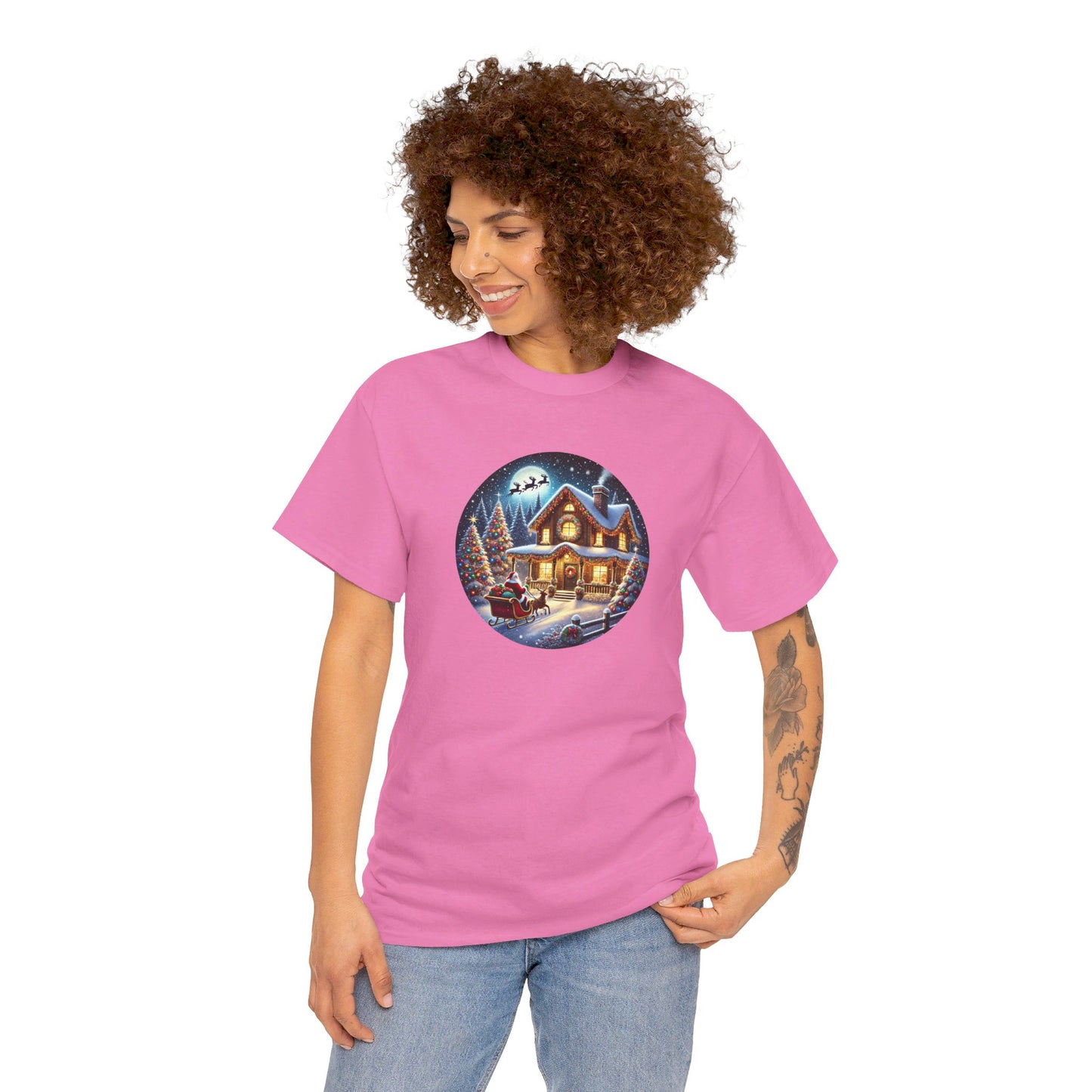 Santa's Joyful Ride - T-Shirt