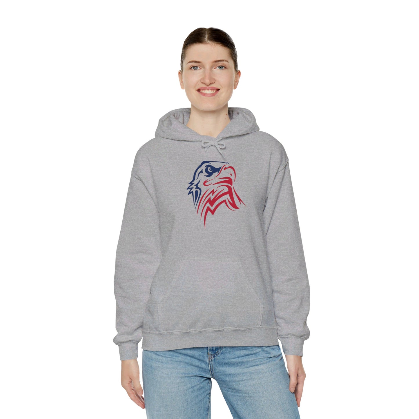 American Ragle Patriotic Logo - Hooded Sweatshirt