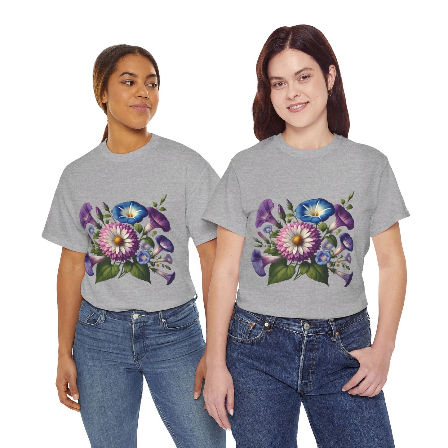 September Flowers - Birth Month - T-Shirt