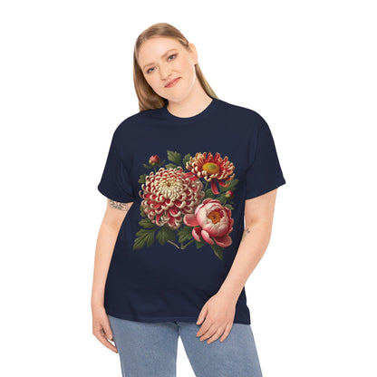 November Flowers - Birth Month - T-Shirt