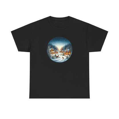 Magical Snowy Night - T-Shirt