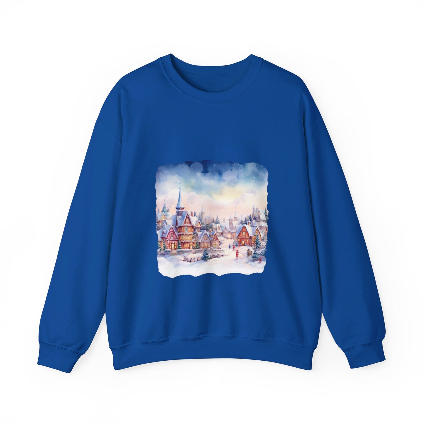 Snowy Christmas Village 7 - Sweatshirt