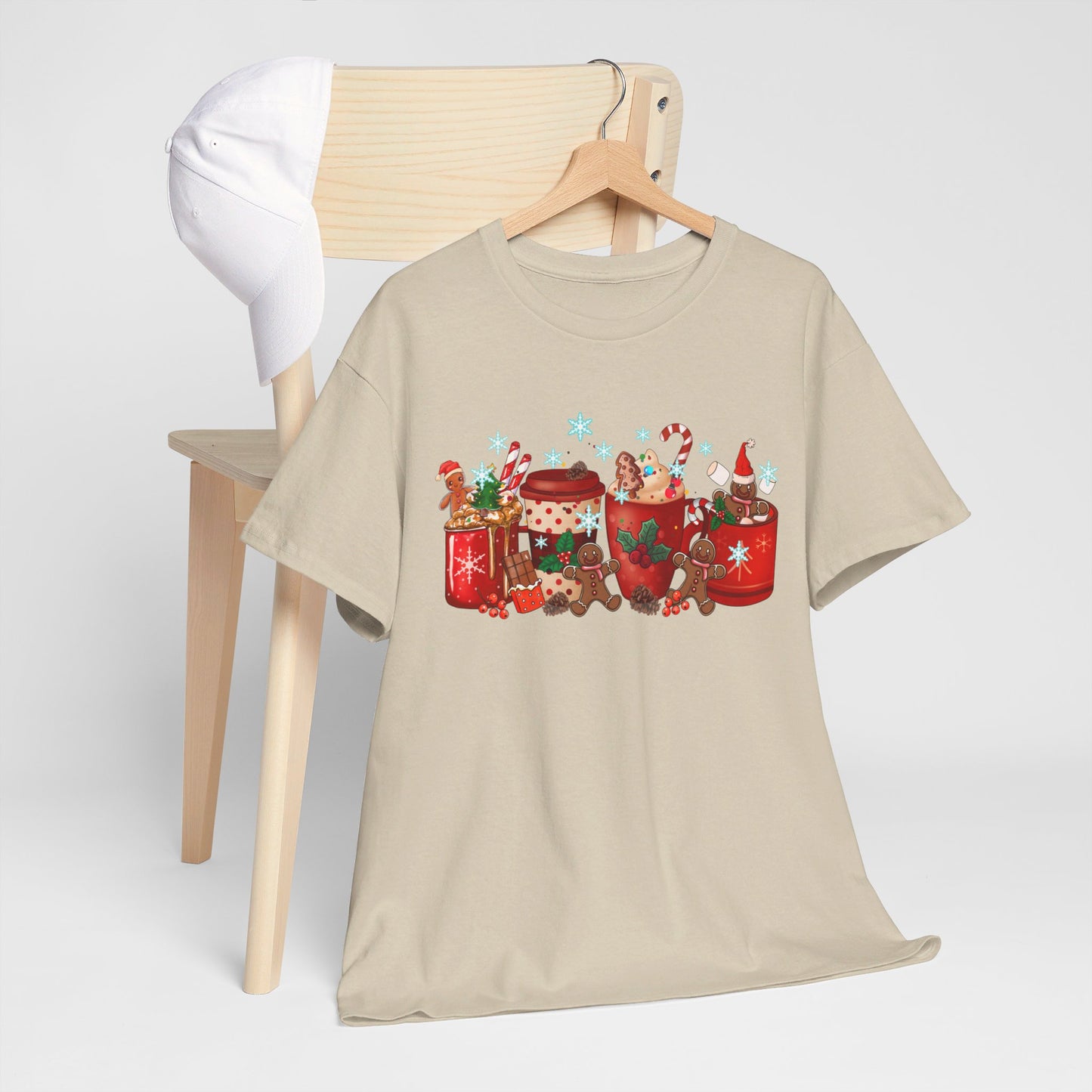 Christmas Cocoa & Gingerbread Delight - T-Shirt