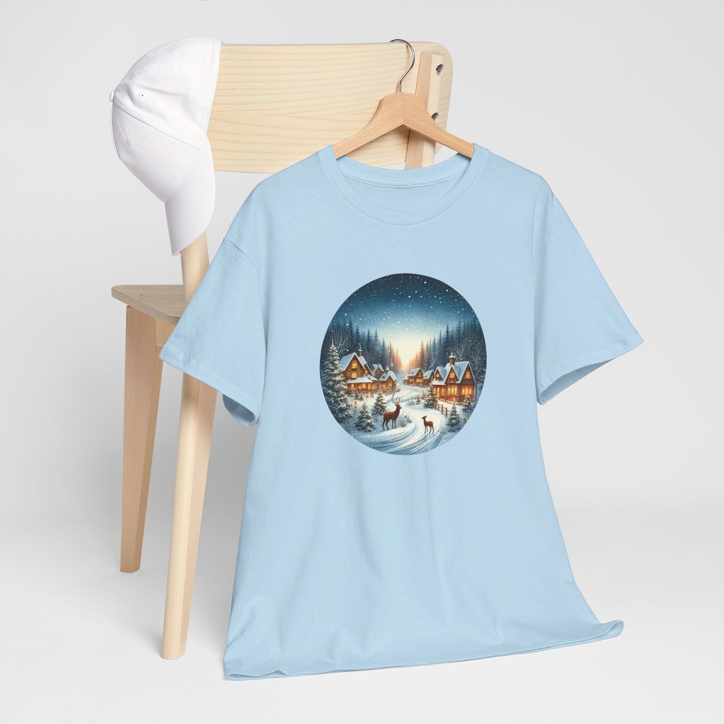 Magical Snowy Night - T-Shirt