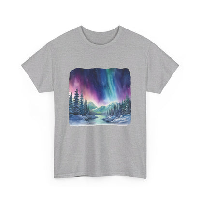 Northern Lights Watercolor  - T-Shirt