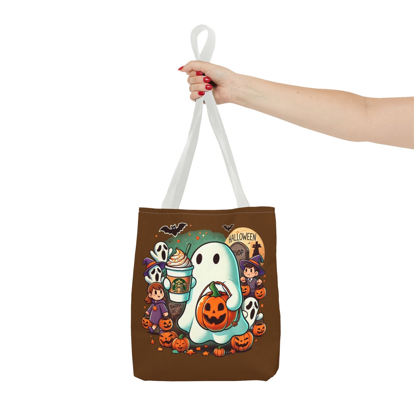 Ghost trick or treating - Tote Bag