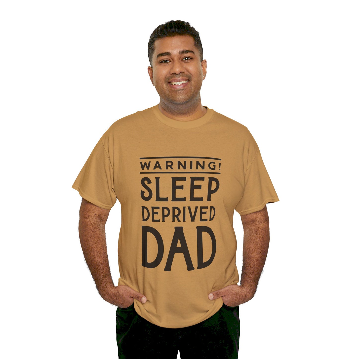 Warning Sleep Deprived Dad - T-Shirt