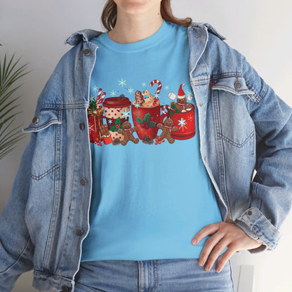 Christmas Cocoa & Gingerbread Delight - T-Shirt