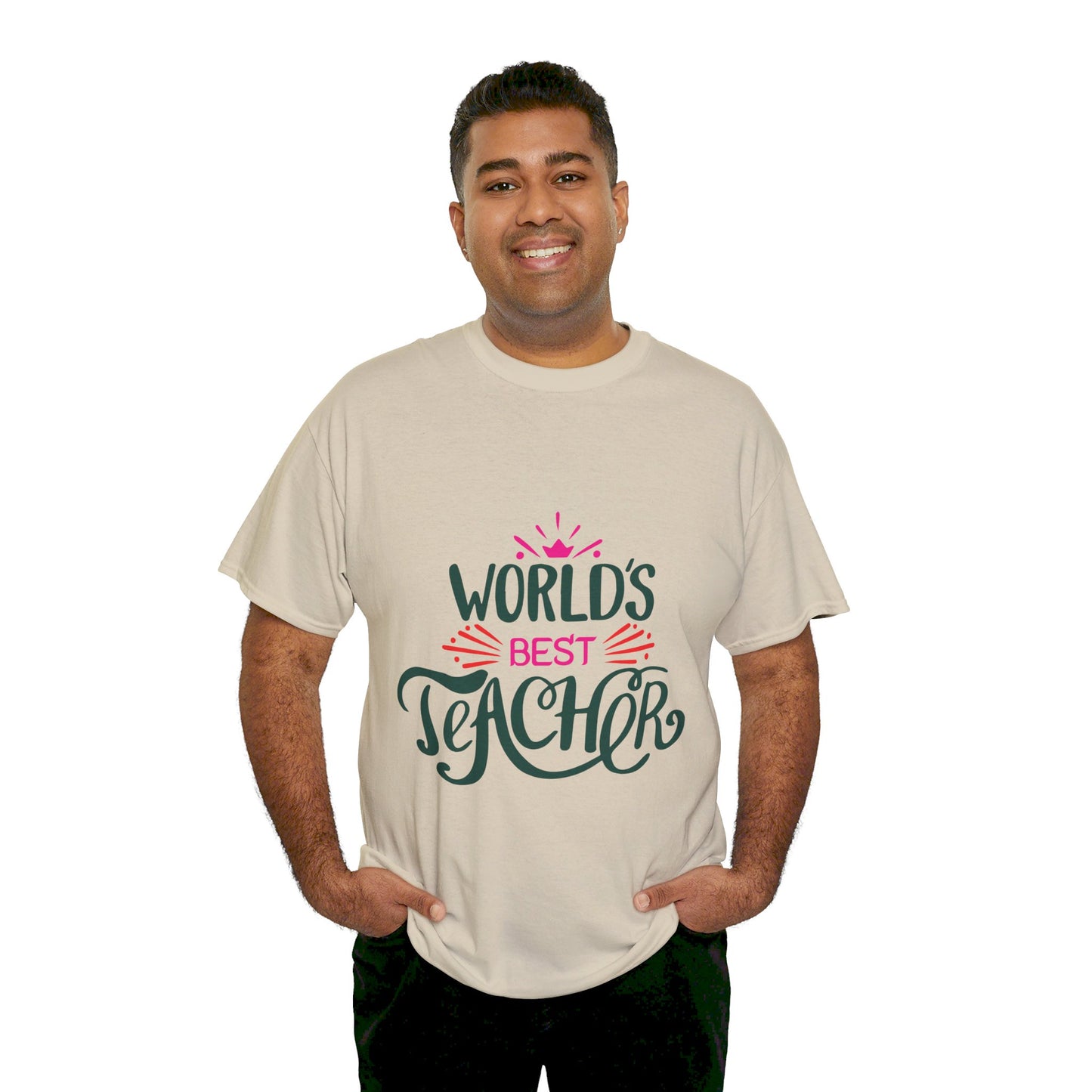 Worlds best teacher - T-Shirt