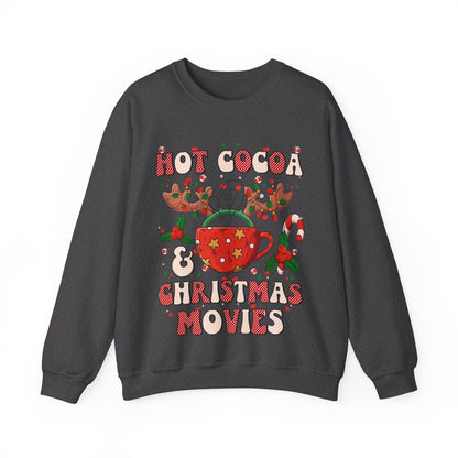 Hot Cocoa Christmas Movies - Crewneck Sweatshirt