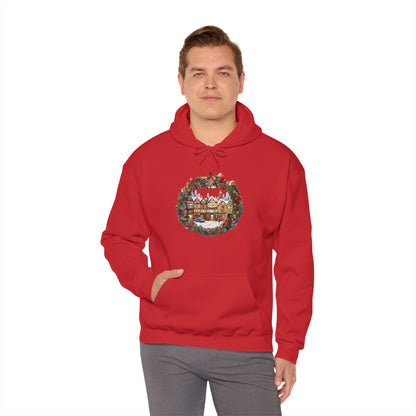 Holiday Village Magic - Hooded Sweatshirt