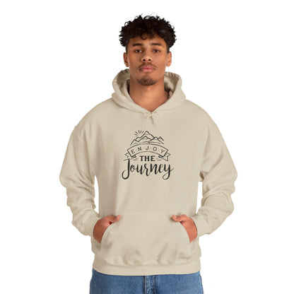 Embrace the Adventure, Enjoy Journey - Hooded Sweatshirt