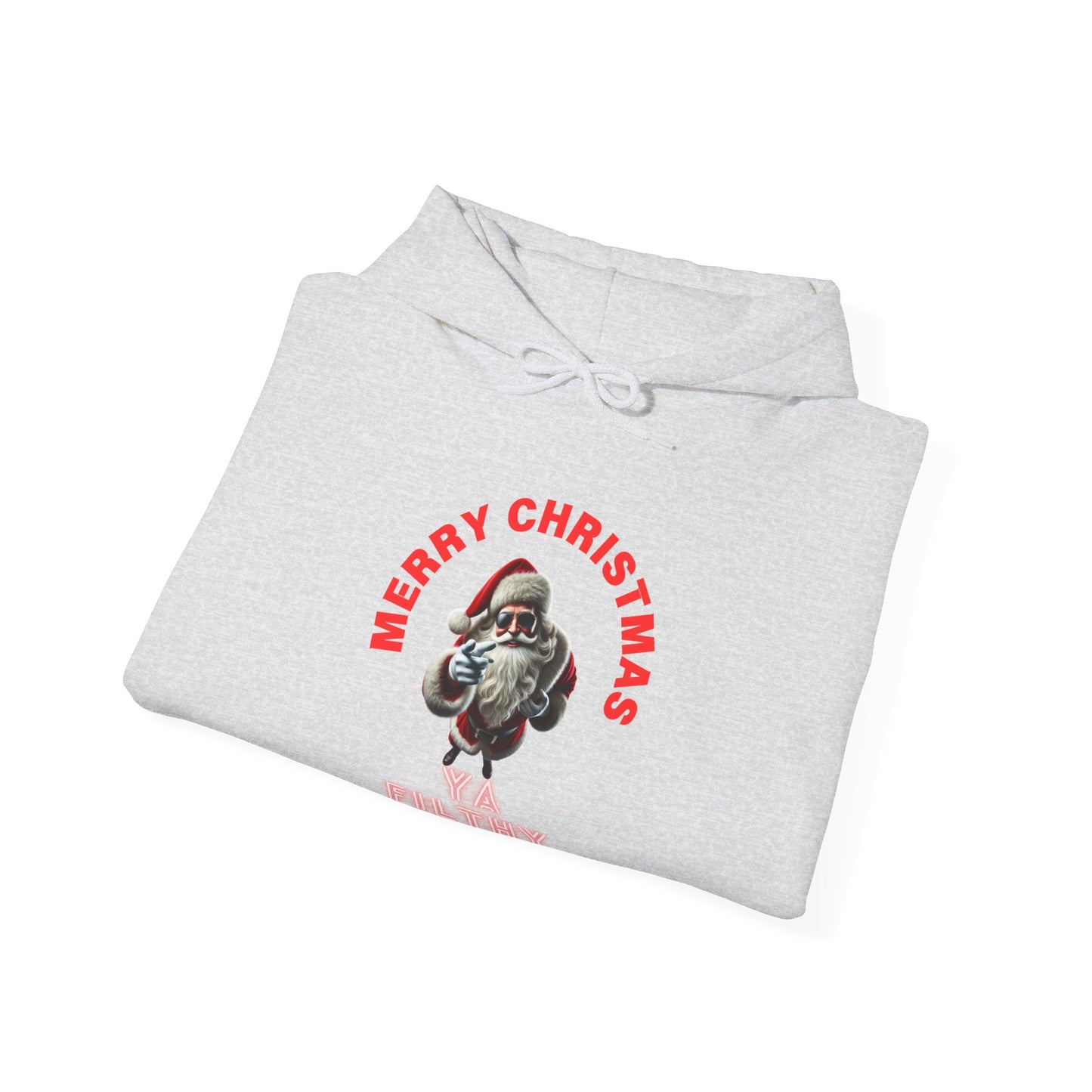 Merry Christmas - Ya Filthy Animal Unisex Heavy Blend™ Hooded Sweatshirt