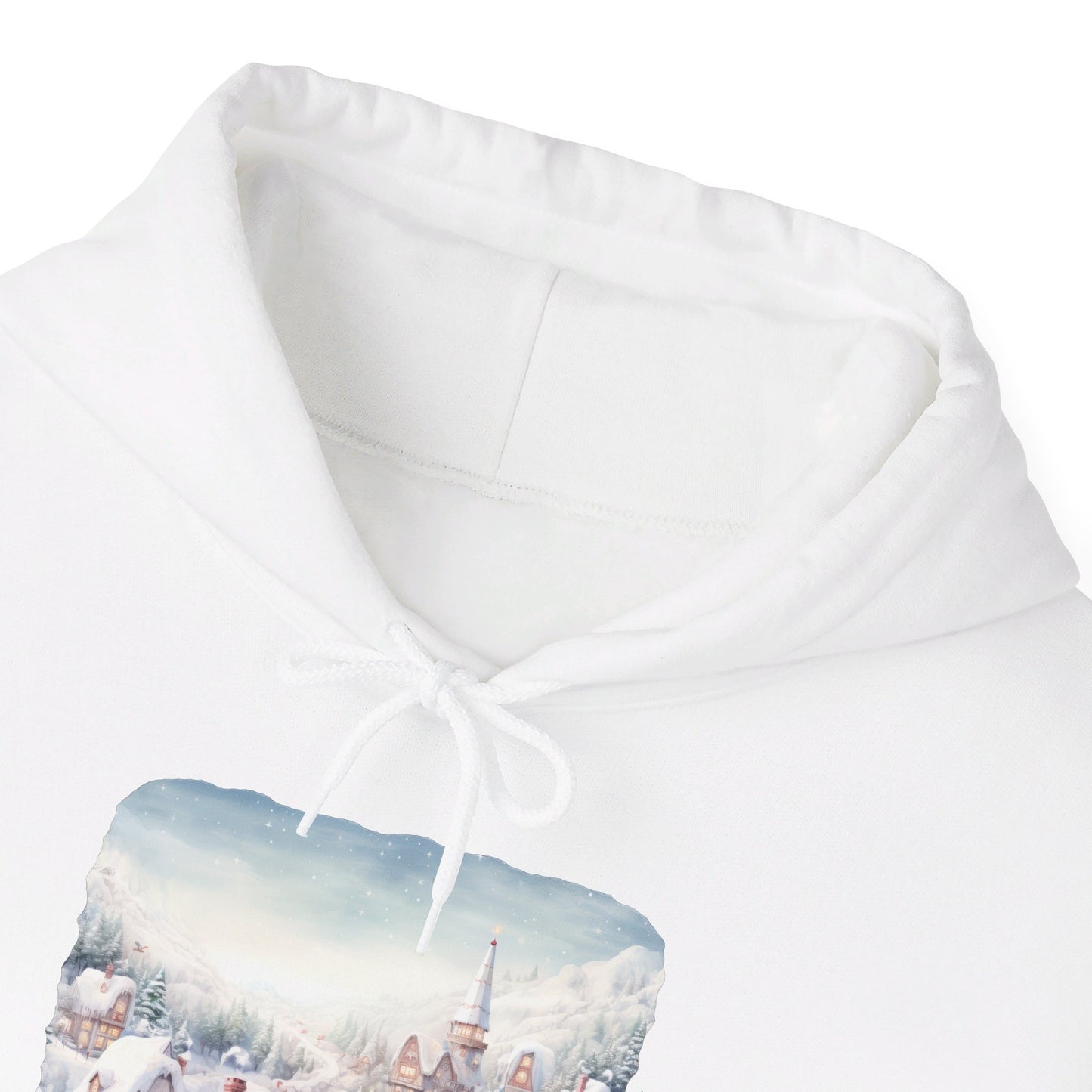 Snowy Christmas Village - Hooded Sweatshirt