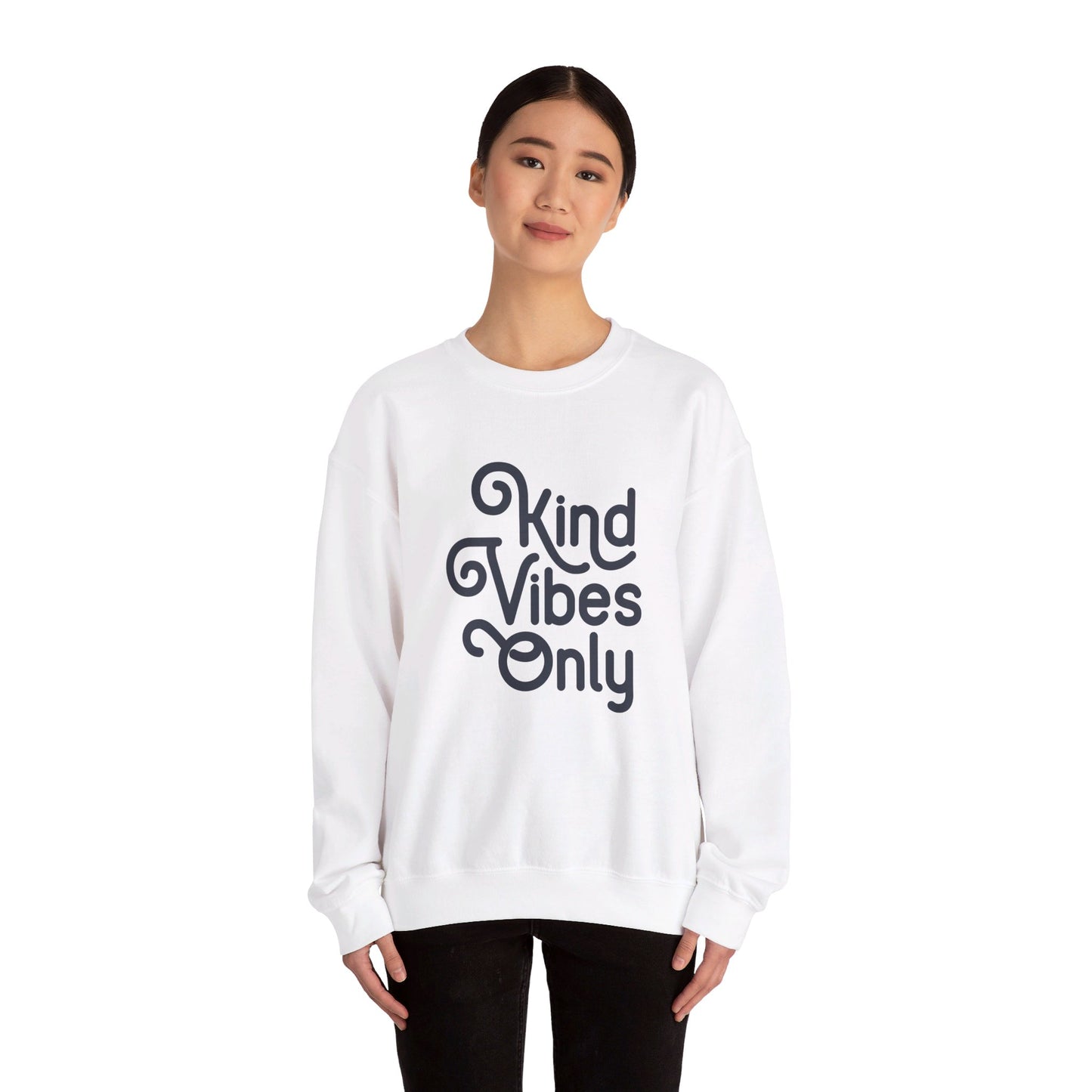 Kind Vibes Only - Crewneck Sweatshirt