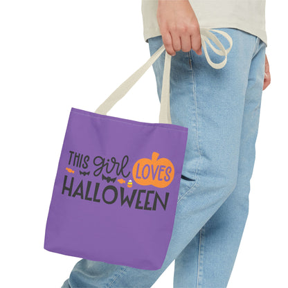 This Girl Loves Halloween - Tote Bag