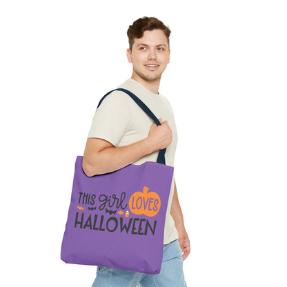 This Girl Loves Halloween - Tote Bag