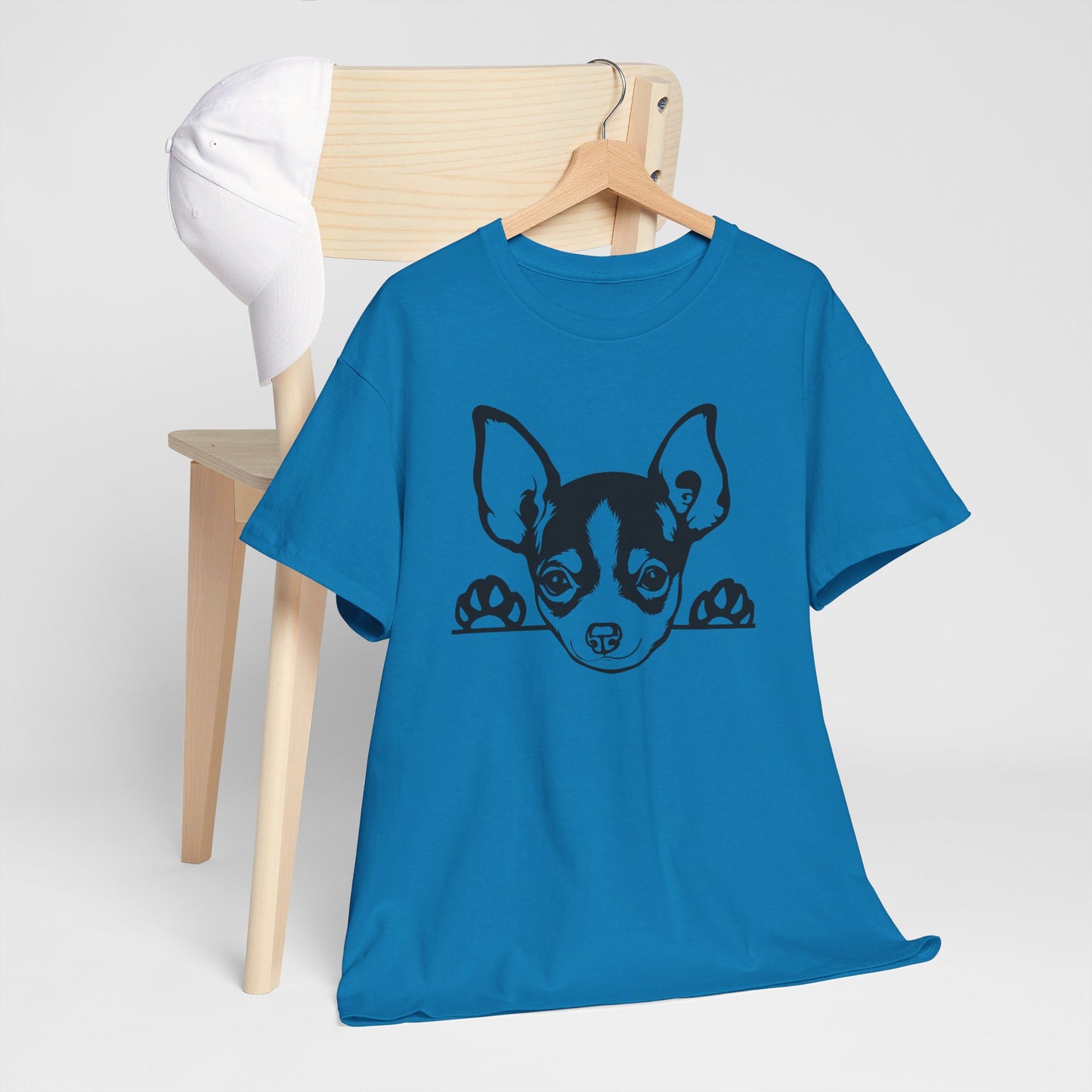 Peeking Chihuahua, Pure Cuteness - T-Shirt