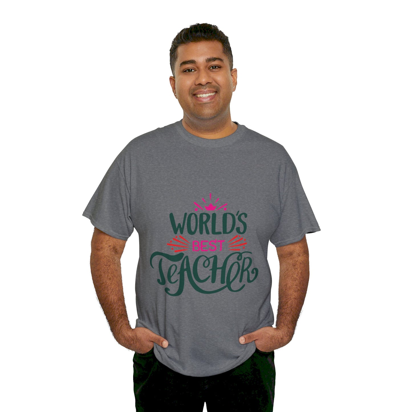 Worlds best teacher - T-Shirt