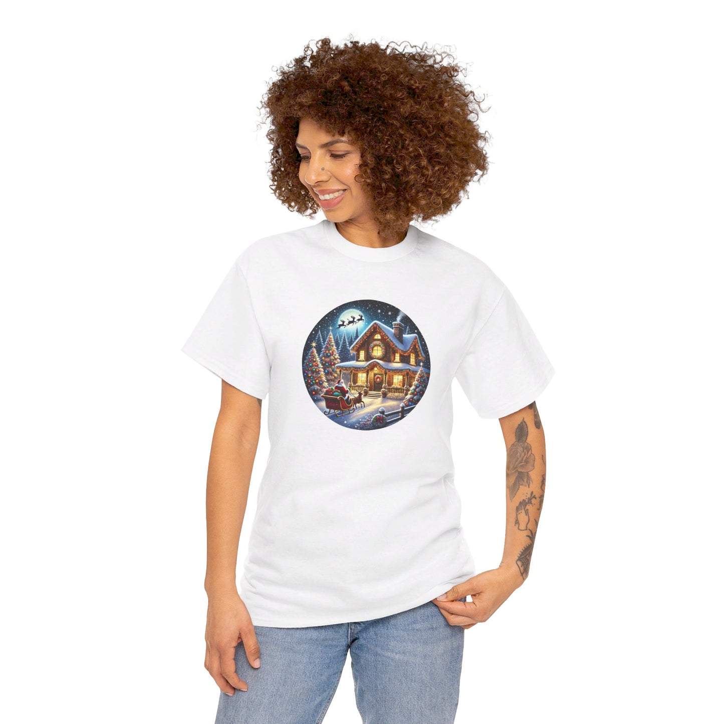 Santa's Joyful Ride - T-Shirt