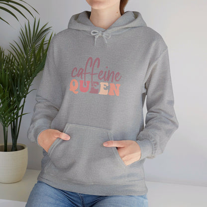 Caffeine Queen, Ruler of Mornings - Hooded Sweatshirt